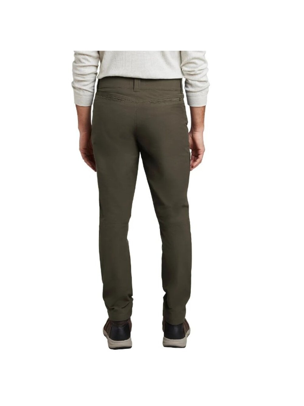Kirkland Signature Men's 34x32 Stretch Cargo Tech Pants Olive Green B1234 - Picture 2 of 13